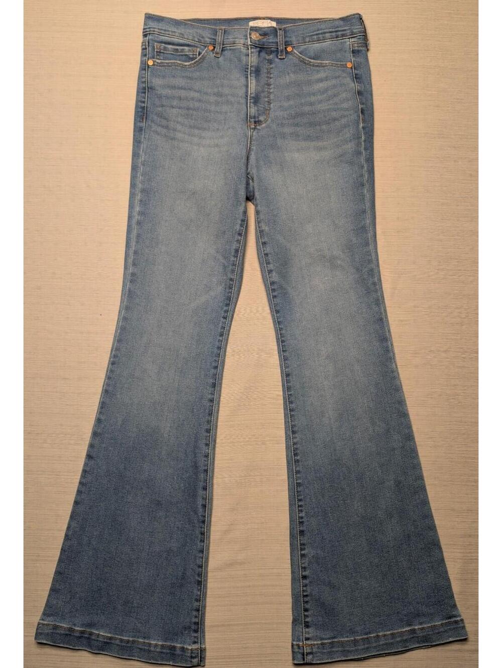 Sofia Jeans by Sofia Vergara Melisa High Rise Flare Size 8